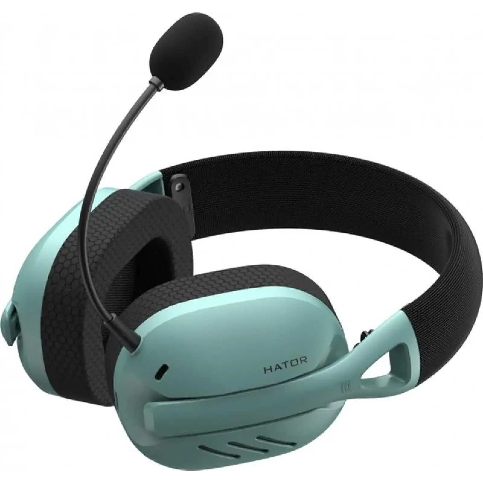 Bluetooth-гарнітура Hator Hyperpunk 2 Wireless Tri-mode Black/Mint (HTA-858) UA