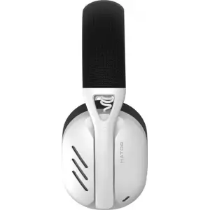 Bluetooth-гарнітура Hator Hyperpunk 2 Wireless Tri-mode Black/White (HTA-856) UA