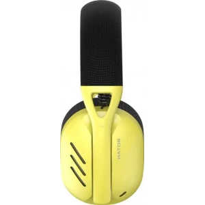 Bluetooth-гарнітура Hator Hyperpunk 2 Wireless Tri-mode Black/Yellow (HTA-857) UA