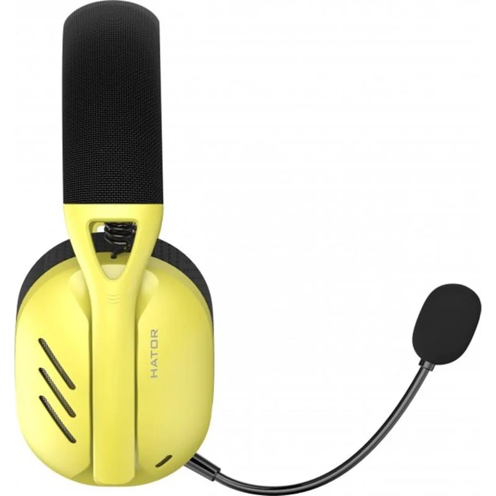 Bluetooth-гарнітура Hator Hyperpunk 2 Wireless Tri-mode Black/Yellow (HTA-857) UA