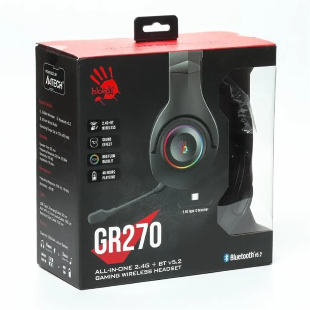 Гарнитура A4Tech Bloody GR270 Black, GR270 (Black) UA