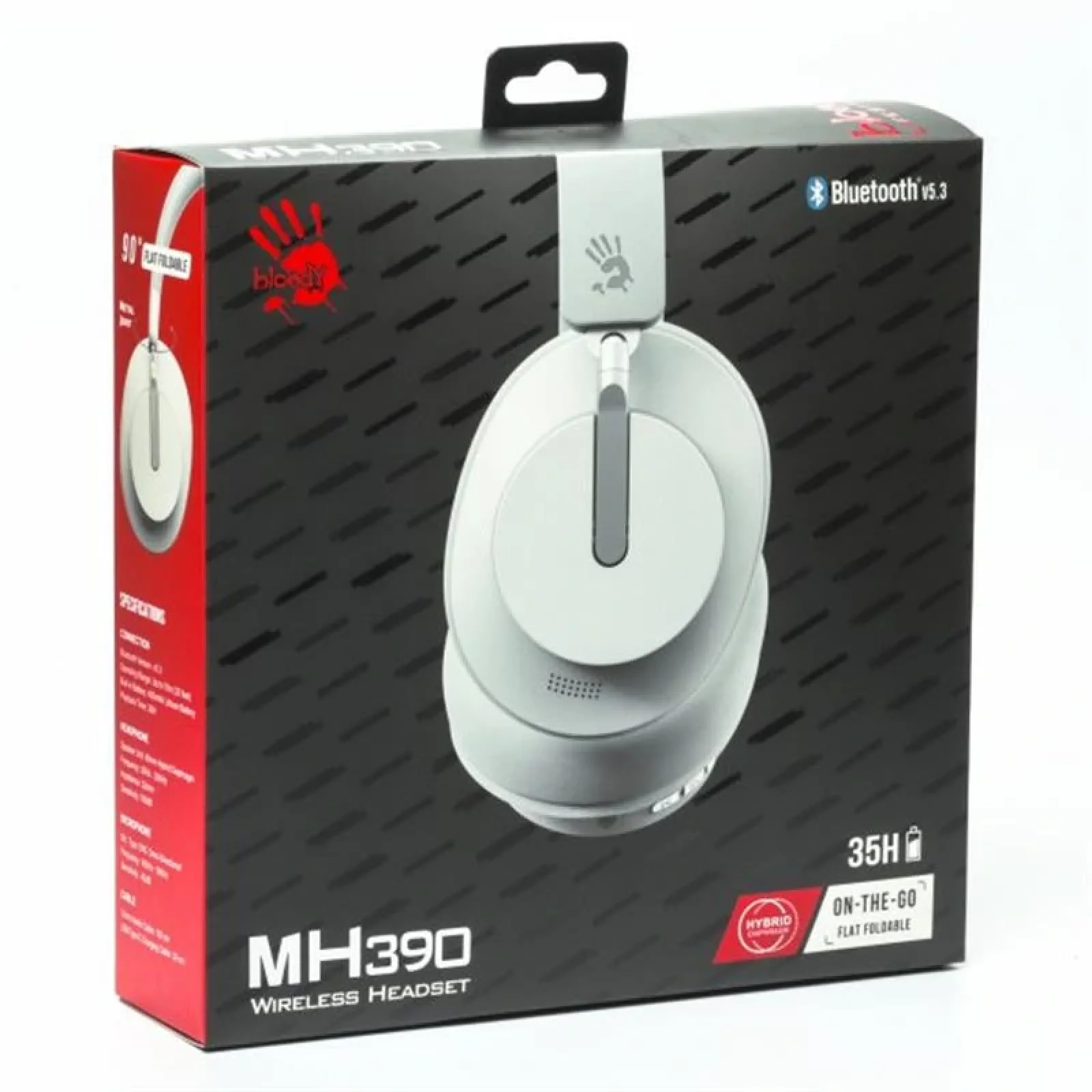 Гарнітура A4Tech Bloody MH390 White, MH390 (White) UA