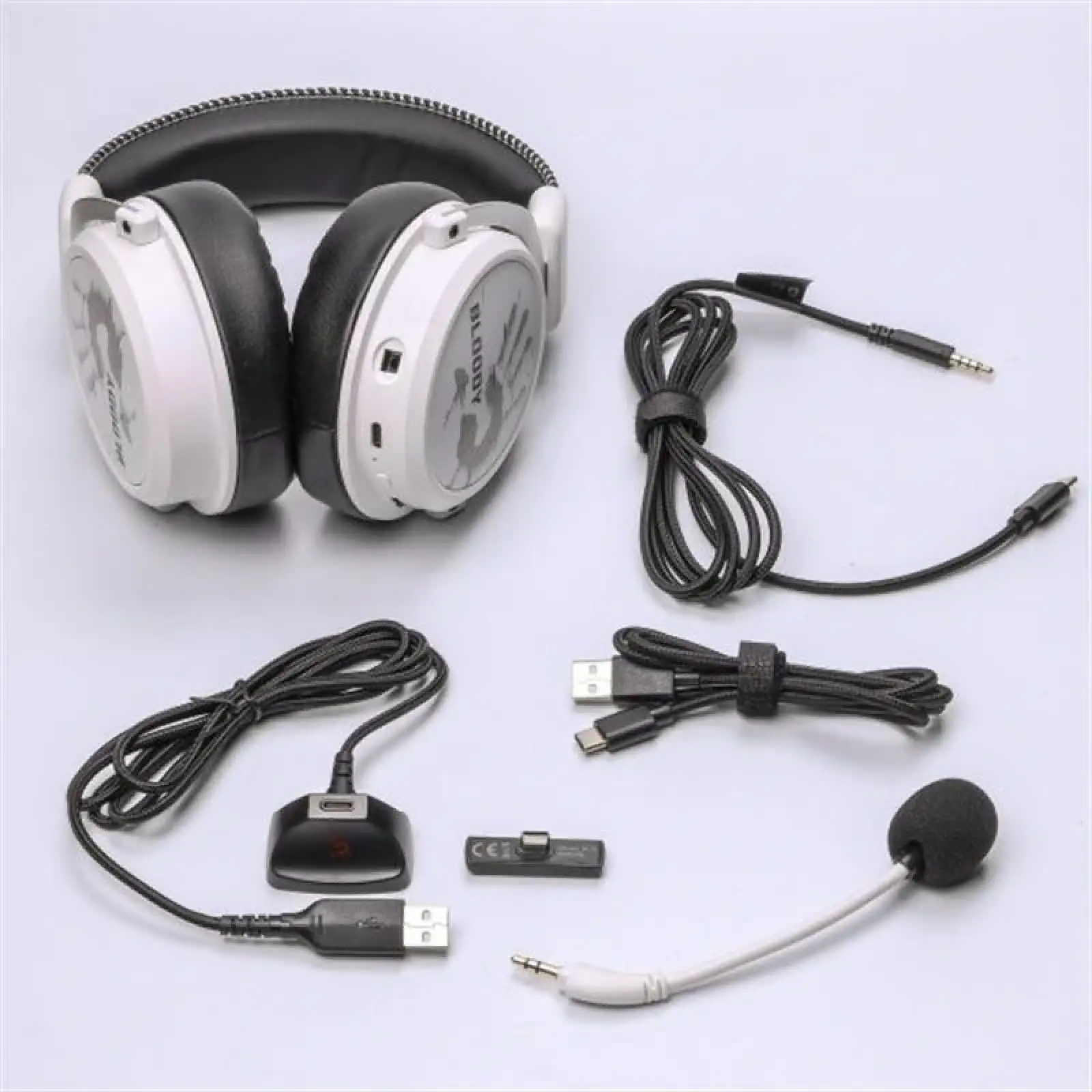 Гарнітура A4Tech Bloody MR590 Sport White, MR590 (Sport White) UA