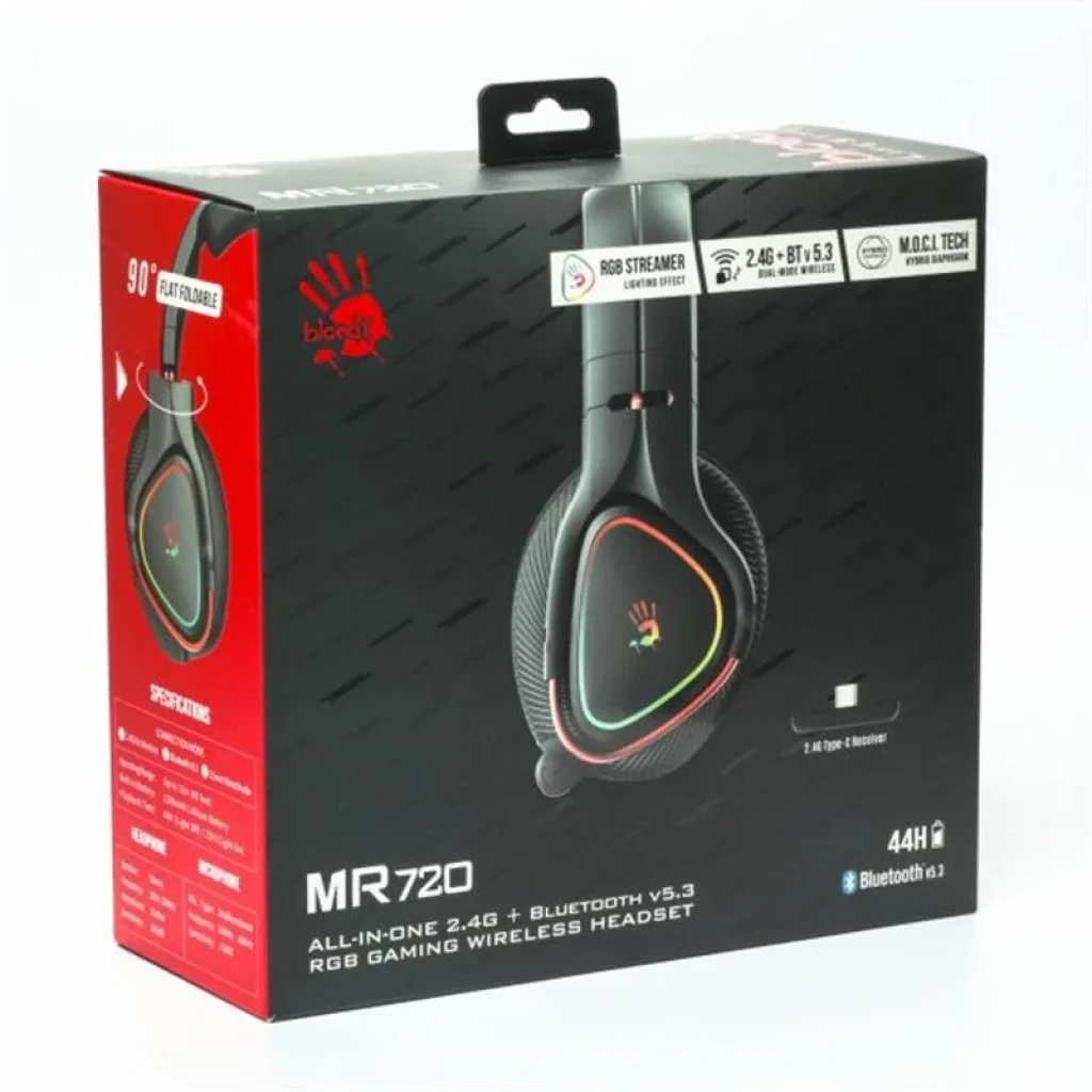 Гарнітура A4Tech Bloody MR720 Black, MR720 (Black) UA