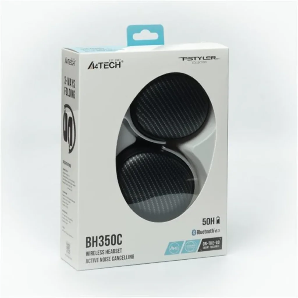 Bluetooth-гарнітура A4Tech Fstyler BH350C Black, BH350C (Black) UA
