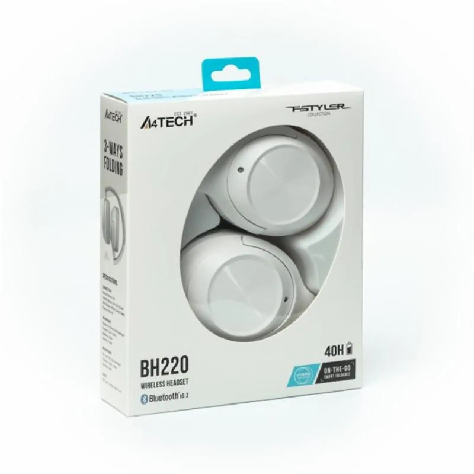Bluetooth-гарнітура A4Tech Fstyler BH220 White, BH220 (White) UA