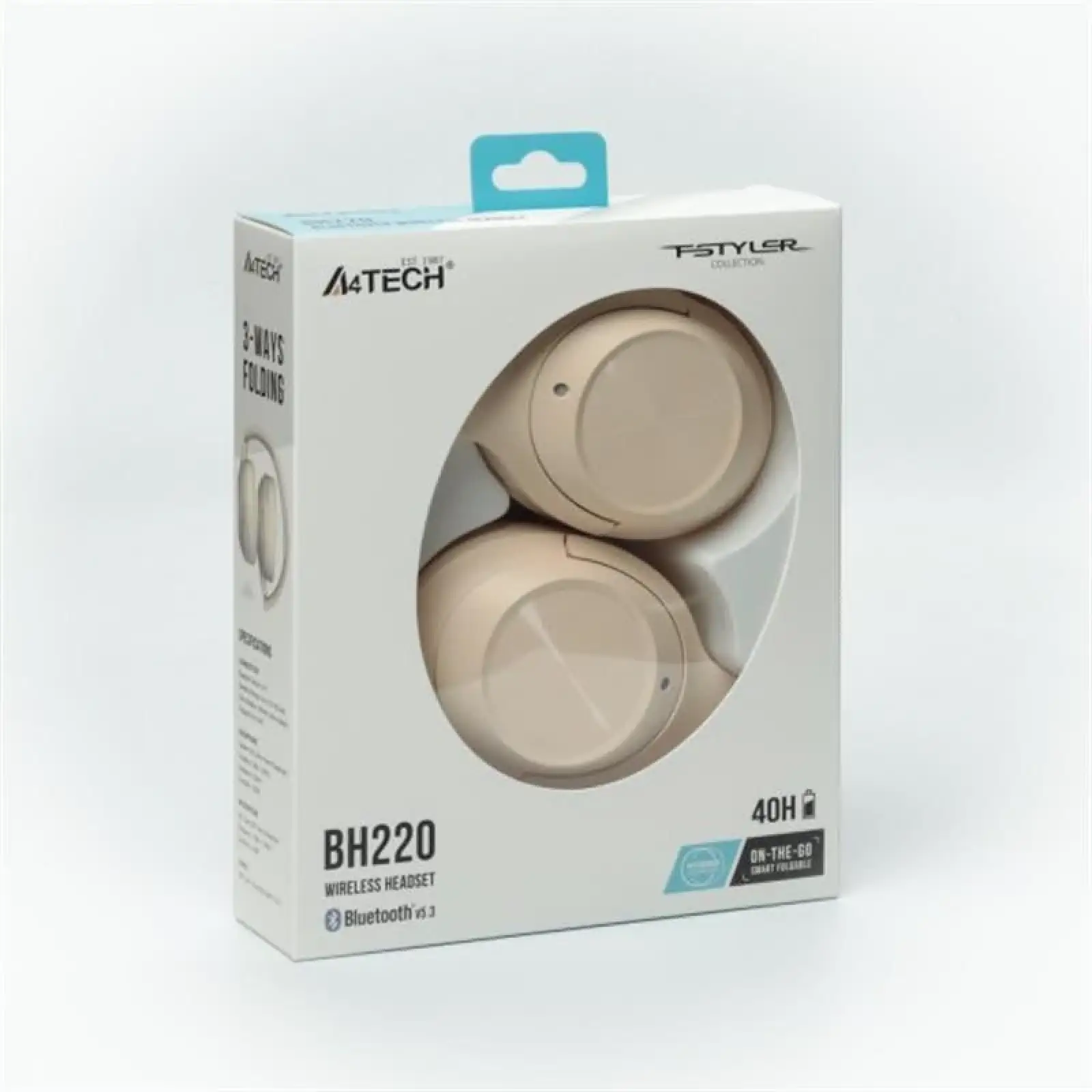 Bluetooth-гарнітура A4Tech Fstyler BH220 Beige, BH220 (Beige) UA