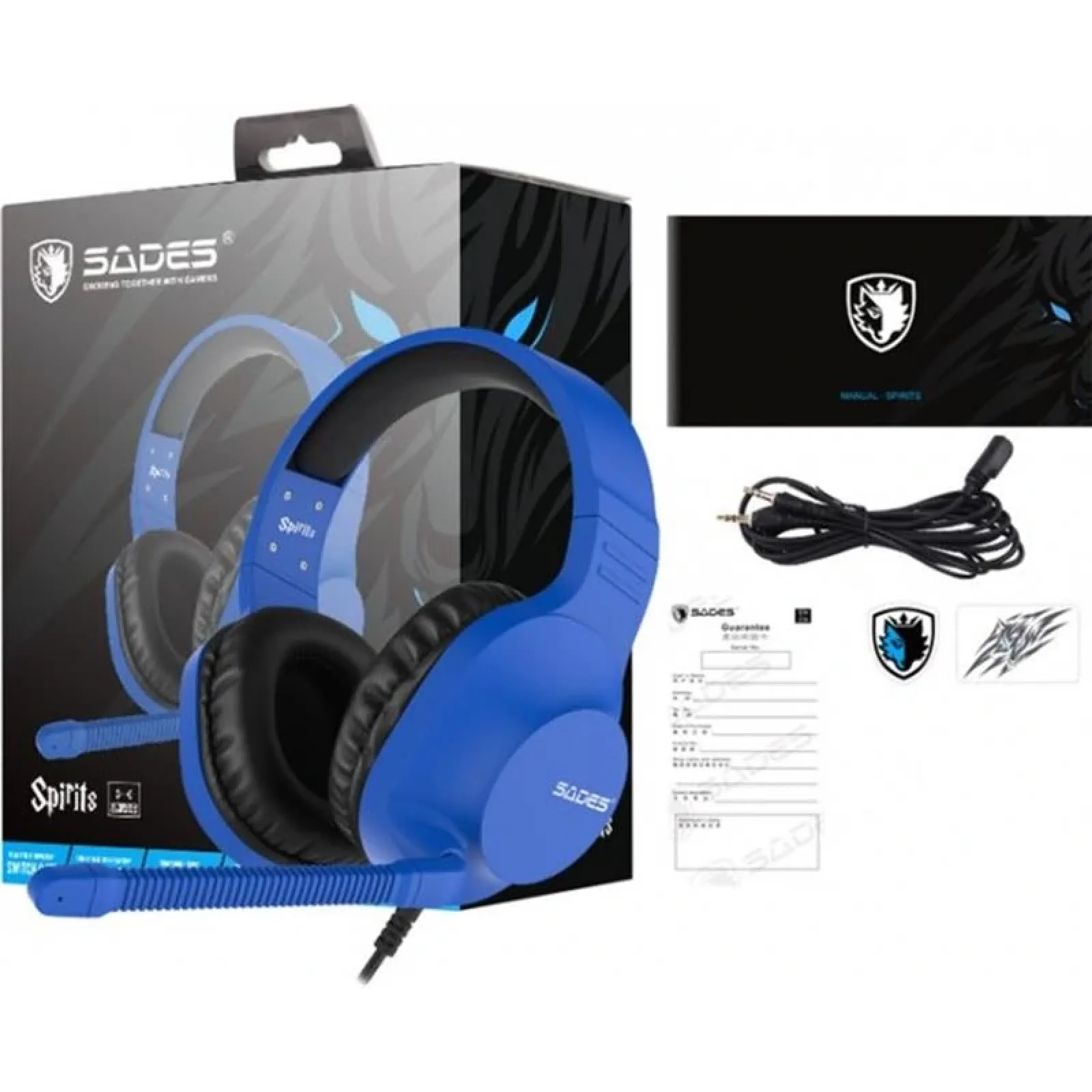 Гарнітура Sades SA-721 Spirits Blue (sa721blj) UA