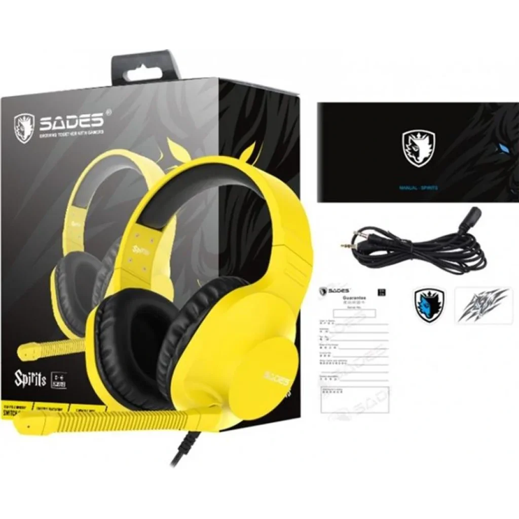 Гарнитура Sades SA-721 Spirits Yellow (sa721yej) UA