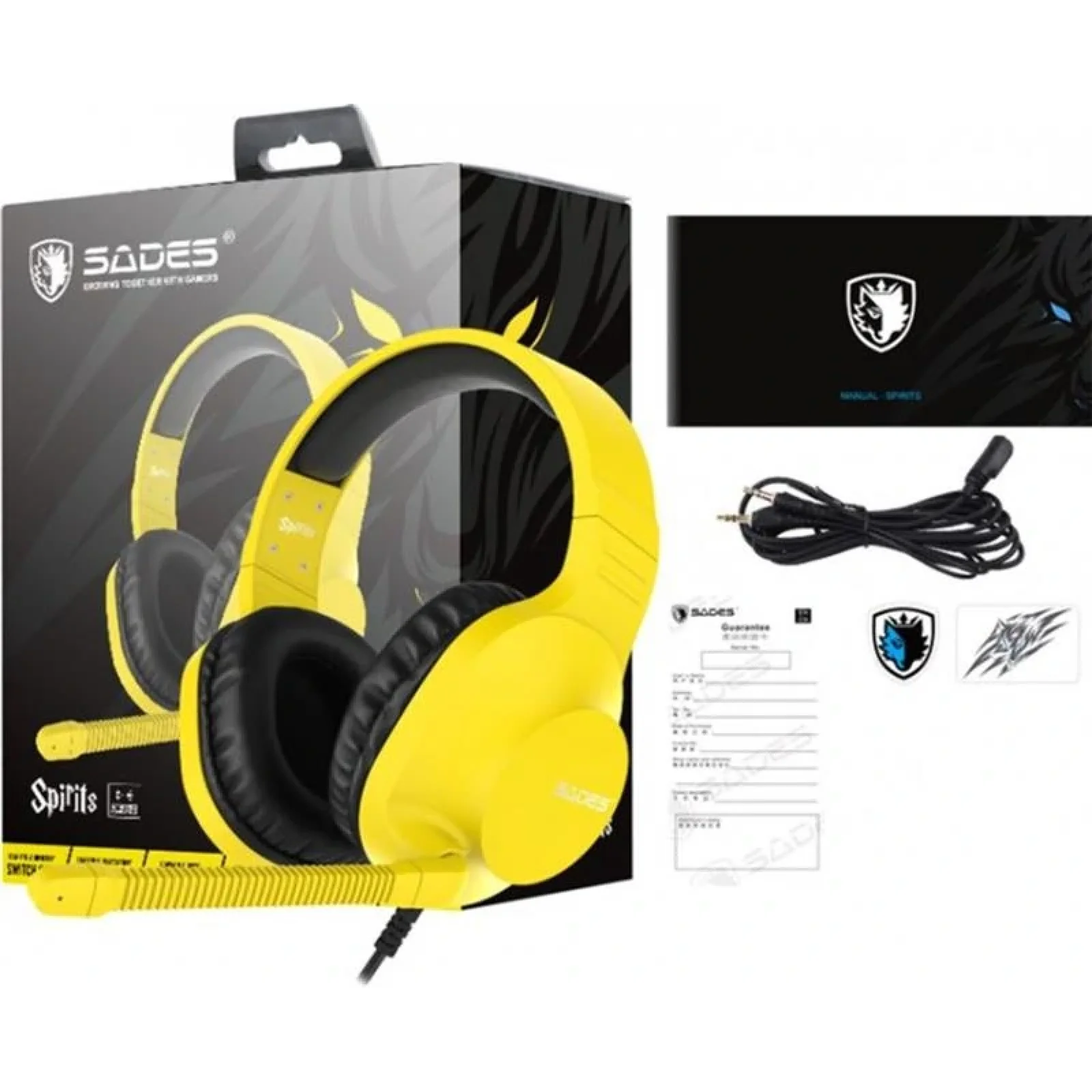 Гарнитура Sades SA-721 Spirits Yellow (sa721yej) UA