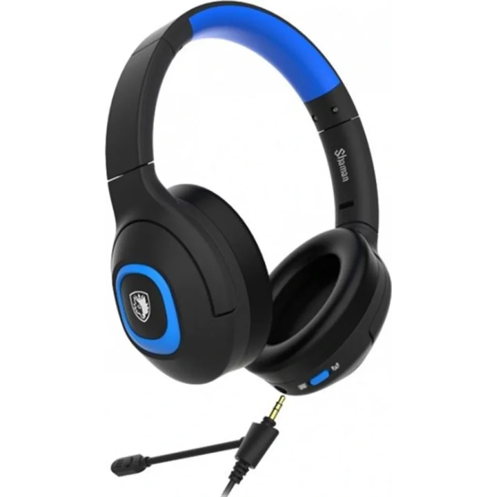 Гарнітура Sades SA-724 Shaman Blue (sa724blj) UA