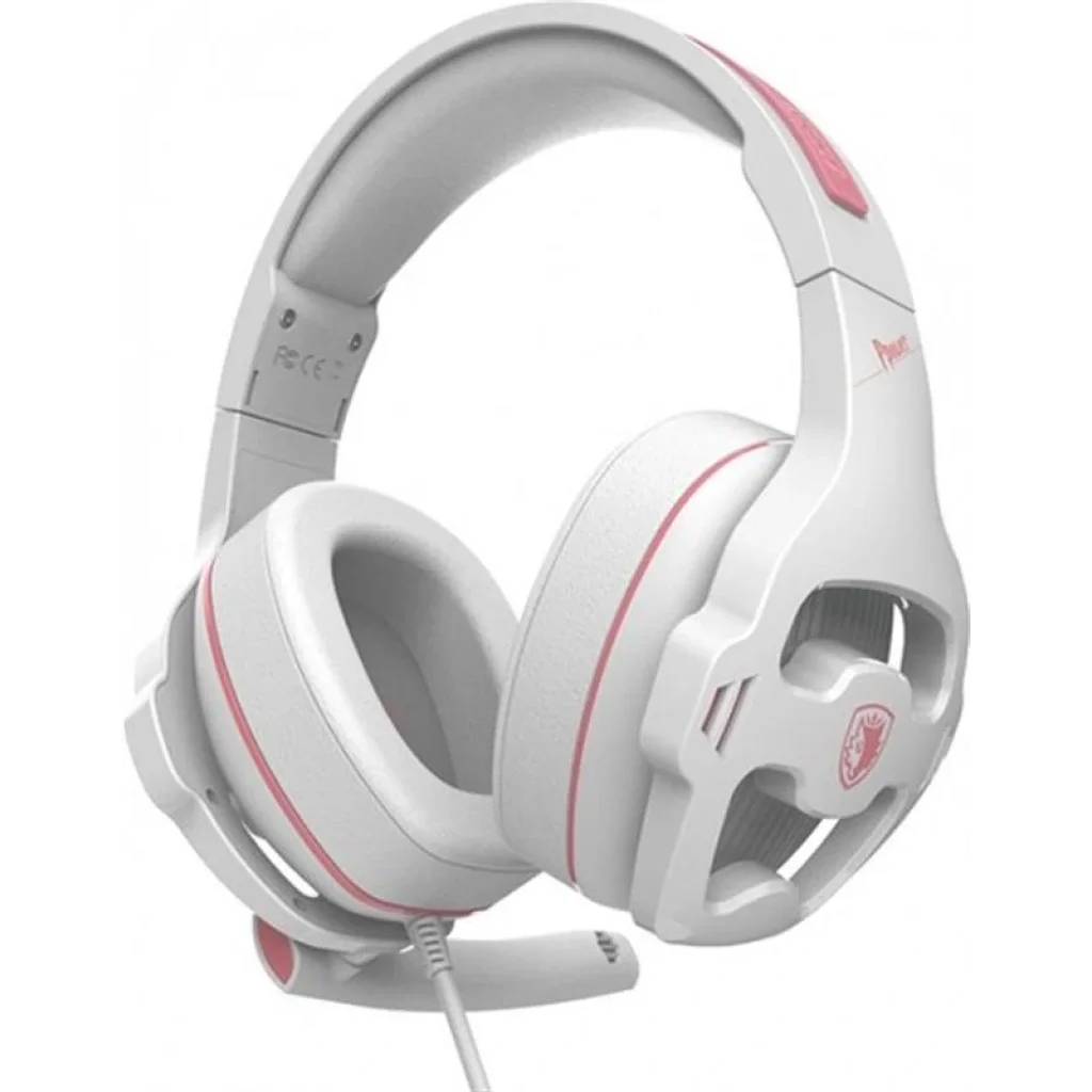 Гарнітура Sades SA-726 Ppower White/Pink (sa726wpj) UA