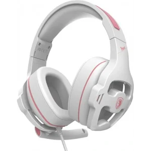 Гарнітура Sades SA-726 Ppower White/Pink (sa726wpj) UA