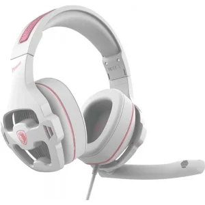 Гарнітура Sades SA-726 Ppower White/Pink (sa726wpj) UA