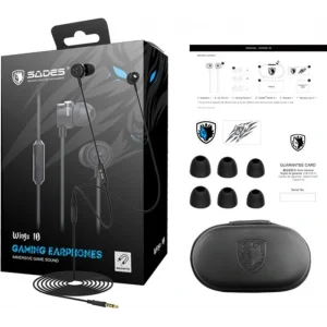 Гарнитура Sades SA-610 Wings 10 Black/Blue (sa610blj) UA