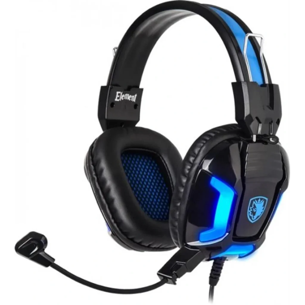 Гарнитура Sades SA-702 Element Black/Blue (sa702bl) UA
