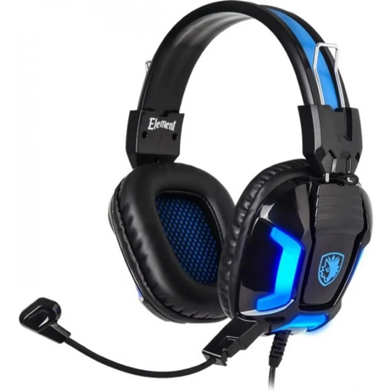 Гарнитура Sades SA-702 Element Black/Blue (sa702bl) UA