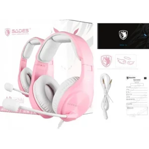 Гарнитура Sades A2 Pink (saa2pkj) UA