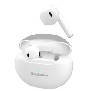 Bluetooth-гарнитура Blackview AirBuds 6 TWS White, 6931548308041 UA