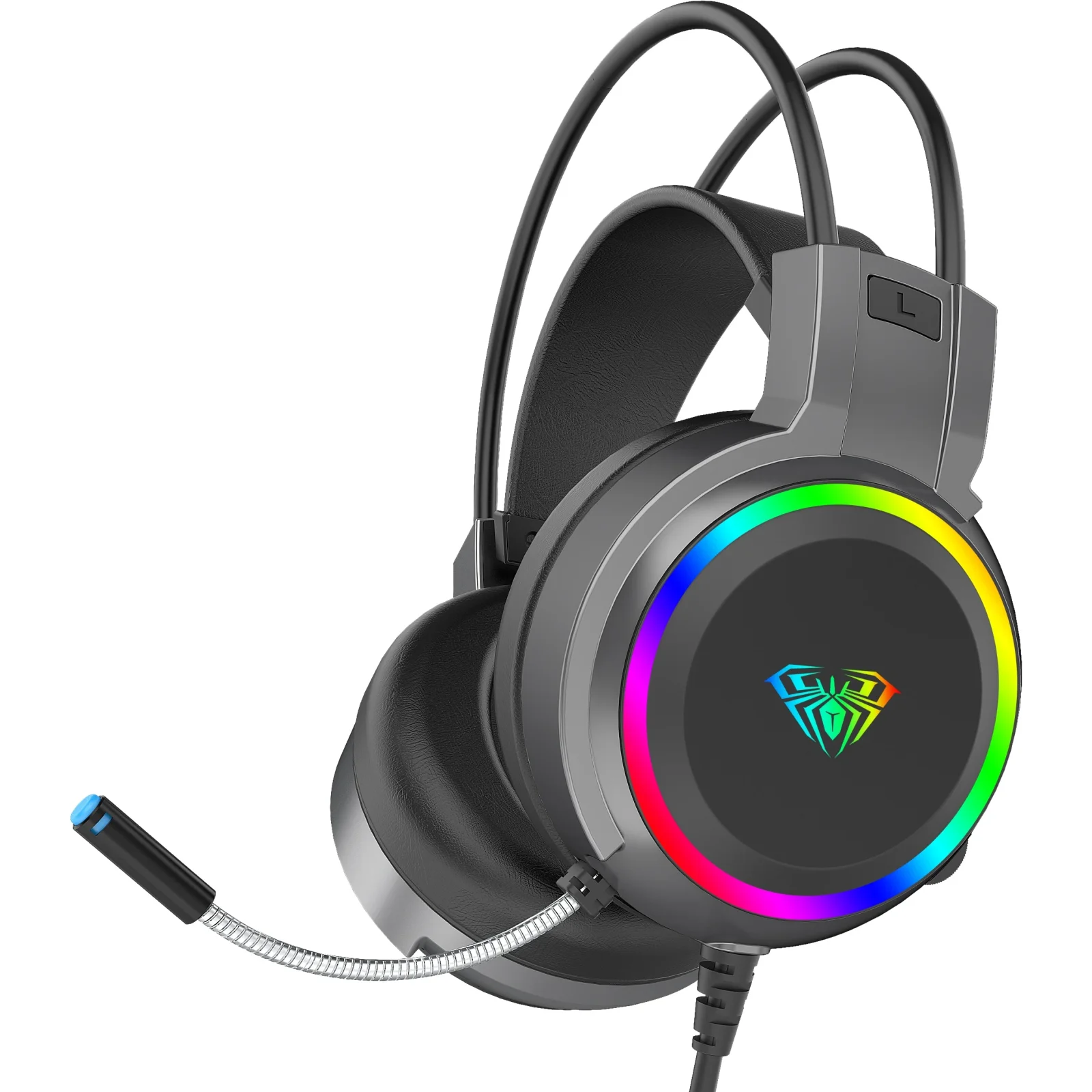 Гарнитура Aula S608 Wired Gaming Headset Black (6948391235509) UA