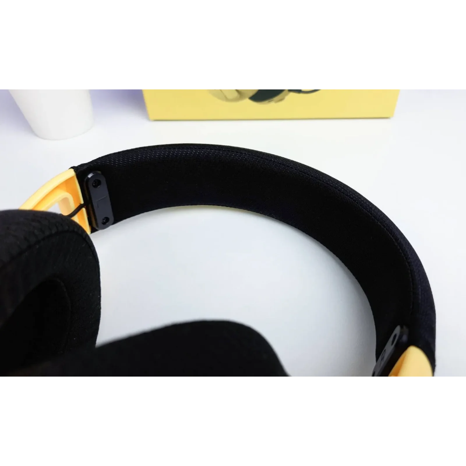 Bluetooth-гарнітура Hator Hyperpunk 2 Wireless Tri-mode Black/Yellow (HTA-857) UA