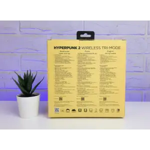 Bluetooth-гарнітура Hator Hyperpunk 2 Wireless Tri-mode Black/Yellow (HTA-857) UA