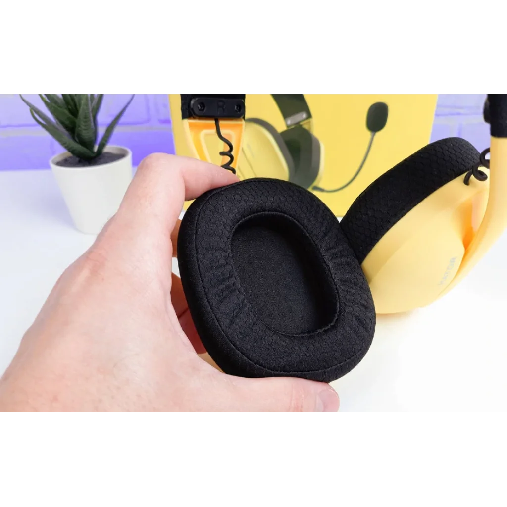 Bluetooth-гарнітура Hator Hyperpunk 2 Wireless Tri-mode Black/Yellow (HTA-857) UA