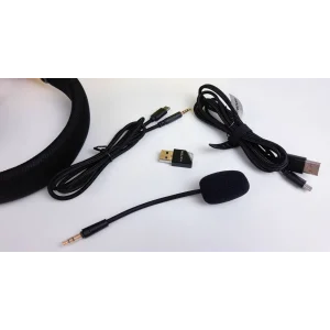 Bluetooth-гарнітура Hator Hyperpunk 2 Wireless Tri-mode Black/Lilac (HTA-859) UA