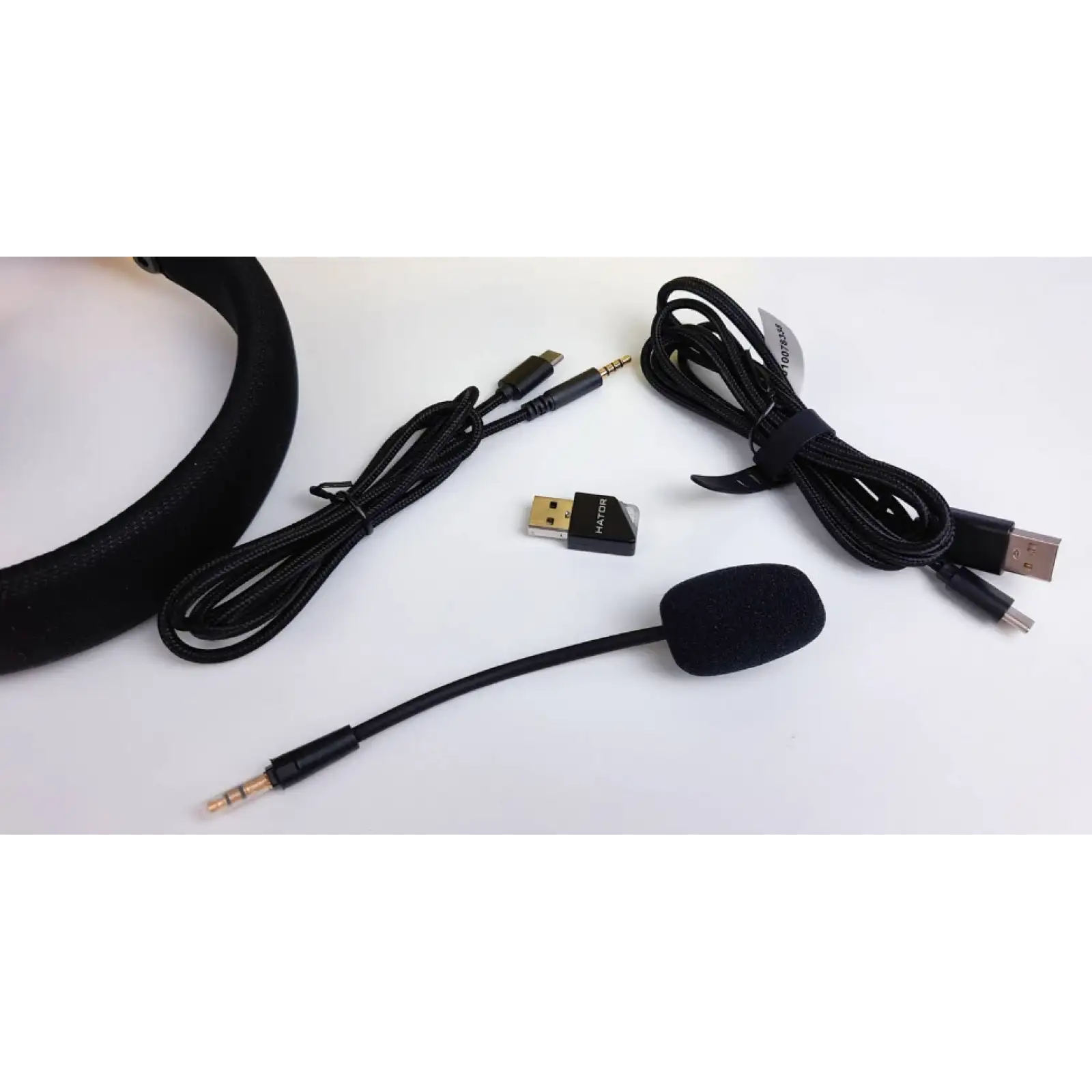 Bluetooth-гарнітура Hator Hyperpunk 2 Wireless Tri-mode Black/Mint (HTA-858) UA