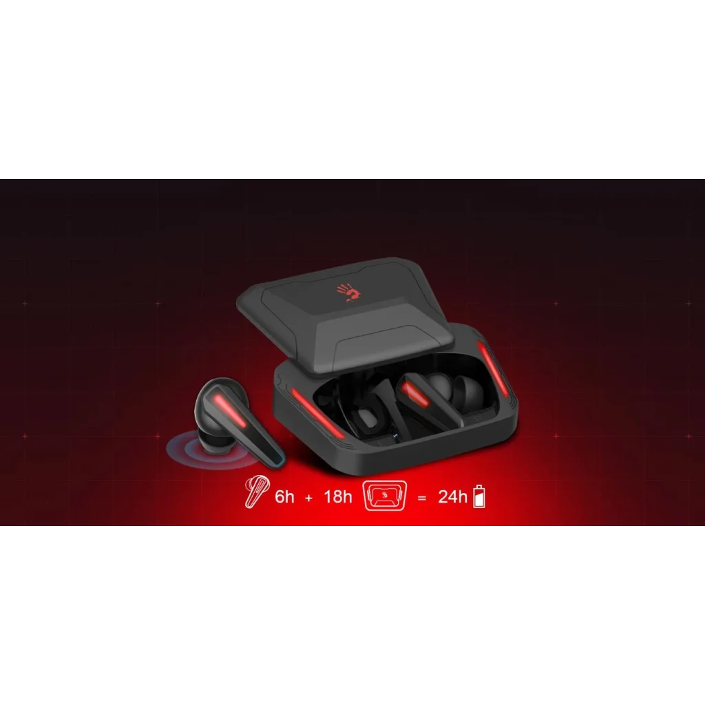 Bluetooth-гарнітура A4Tech Bloody M70 Black+Red, M70 Bloody (Black+Red) UA