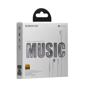 Гарнітура Borofone BM32 White (BM32W) UA