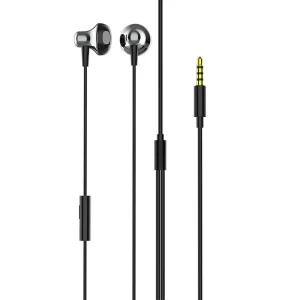 Гарнитура ColorWay Slim 3.5 mm Wired Earphone Blast 1 Black (CW-WD01BK) UA