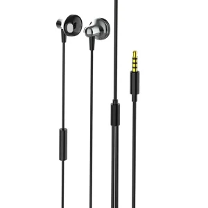 Гарнитура ColorWay Slim 3.5 mm Wired Earphone Blast 1 Black (CW-WD01BK) UA