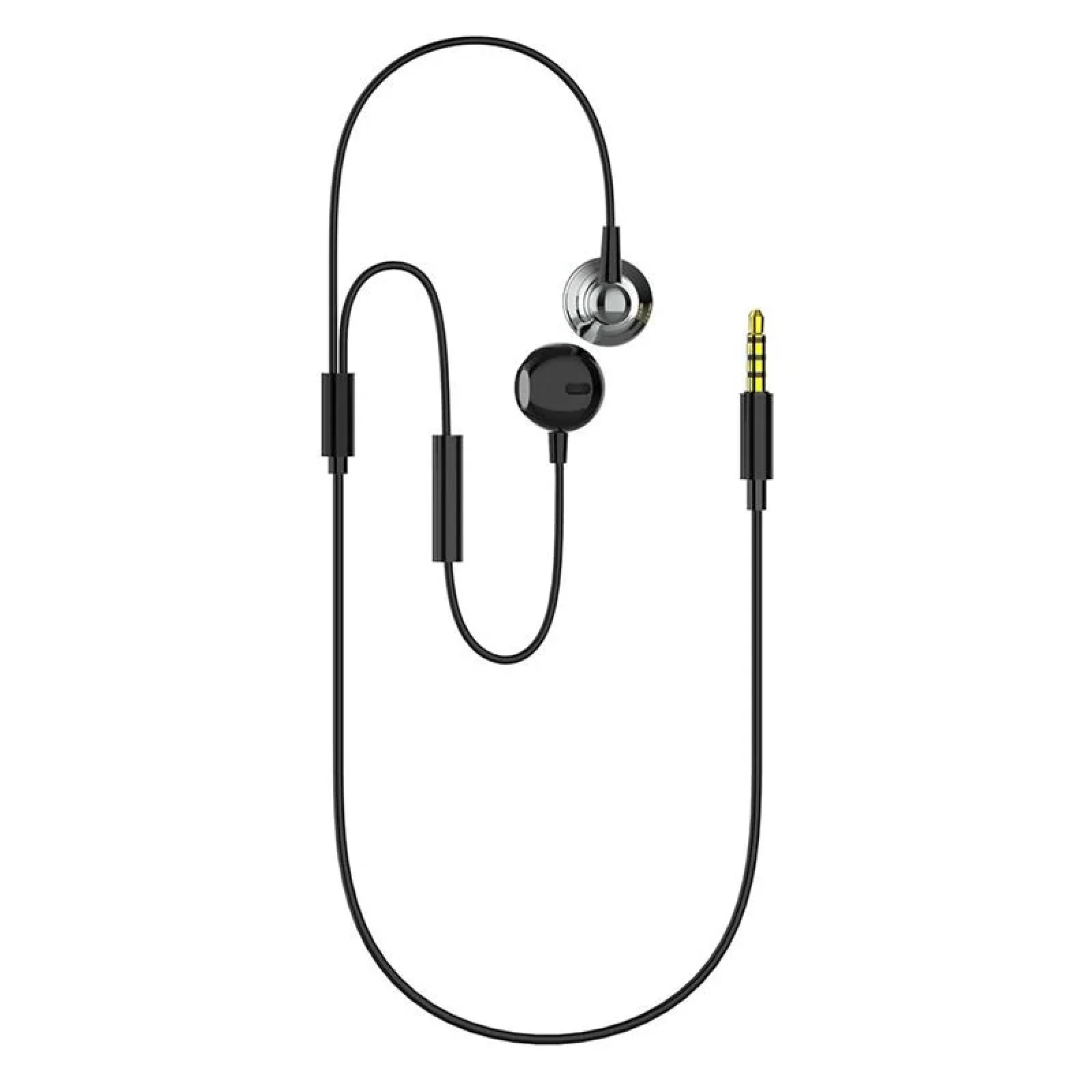 Гарнитура ColorWay Slim 3.5 mm Wired Earphone Blast 1 Black (CW-WD01BK) UA