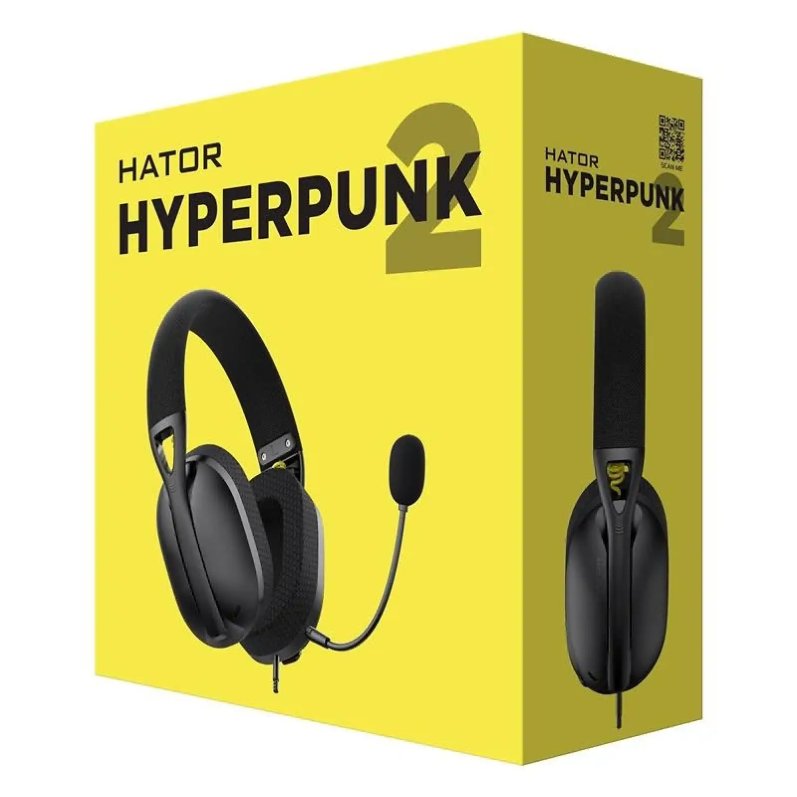 Гарнітура Hator Hyperpunk 2 Black (HTA-815) UA