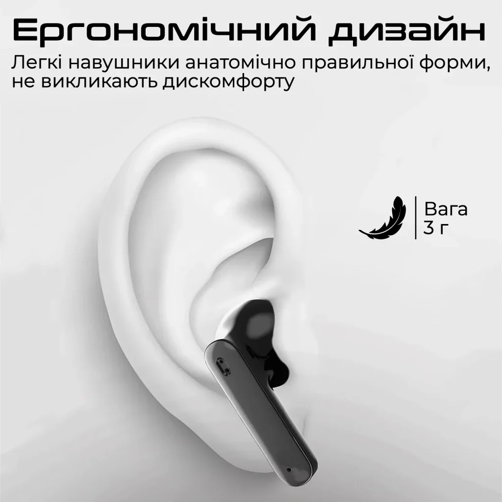 Bluetooth-гарнітура HiFuture ColorBuds2 Black (colorbuds2.black) UA