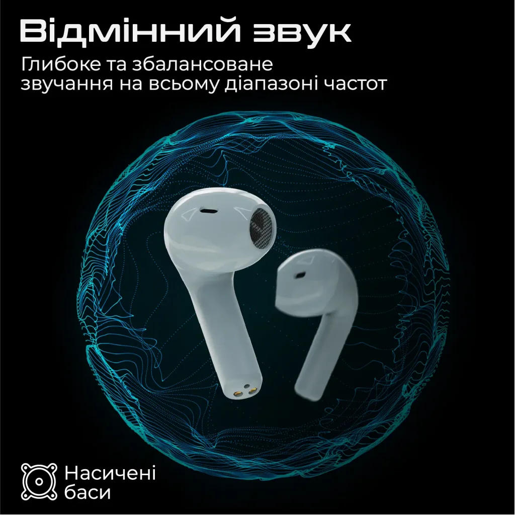 Bluetooth-гарнитура HiFuture FlyBuds3 White (flybuds3.white) UA