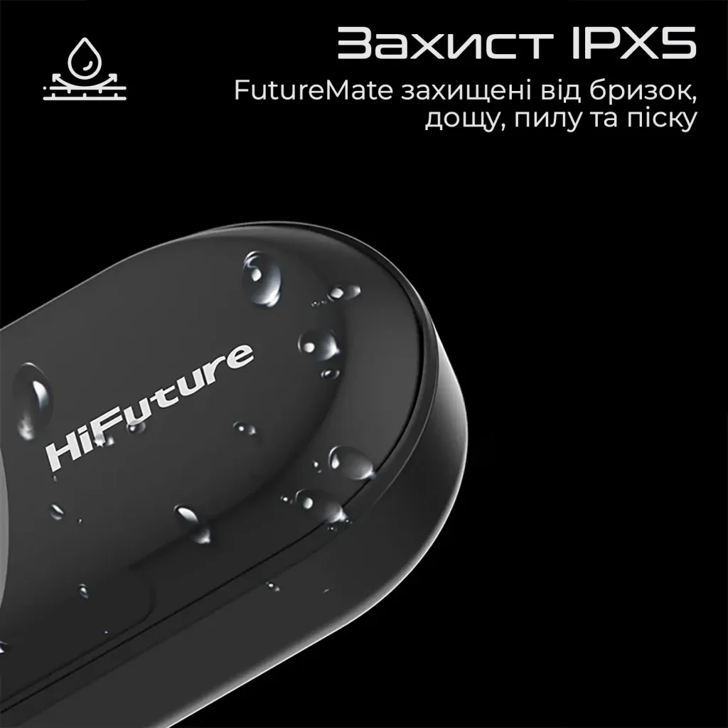 Bluetooth-гарнітура HiFuture FutureMate GreyWhite (futuremate.greywhite) UA