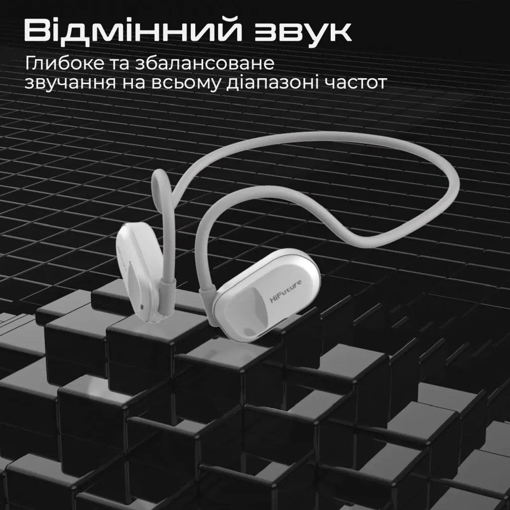 Bluetooth-гарнітура HiFuture FutureMate GreyWhite (futuremate.greywhite) UA