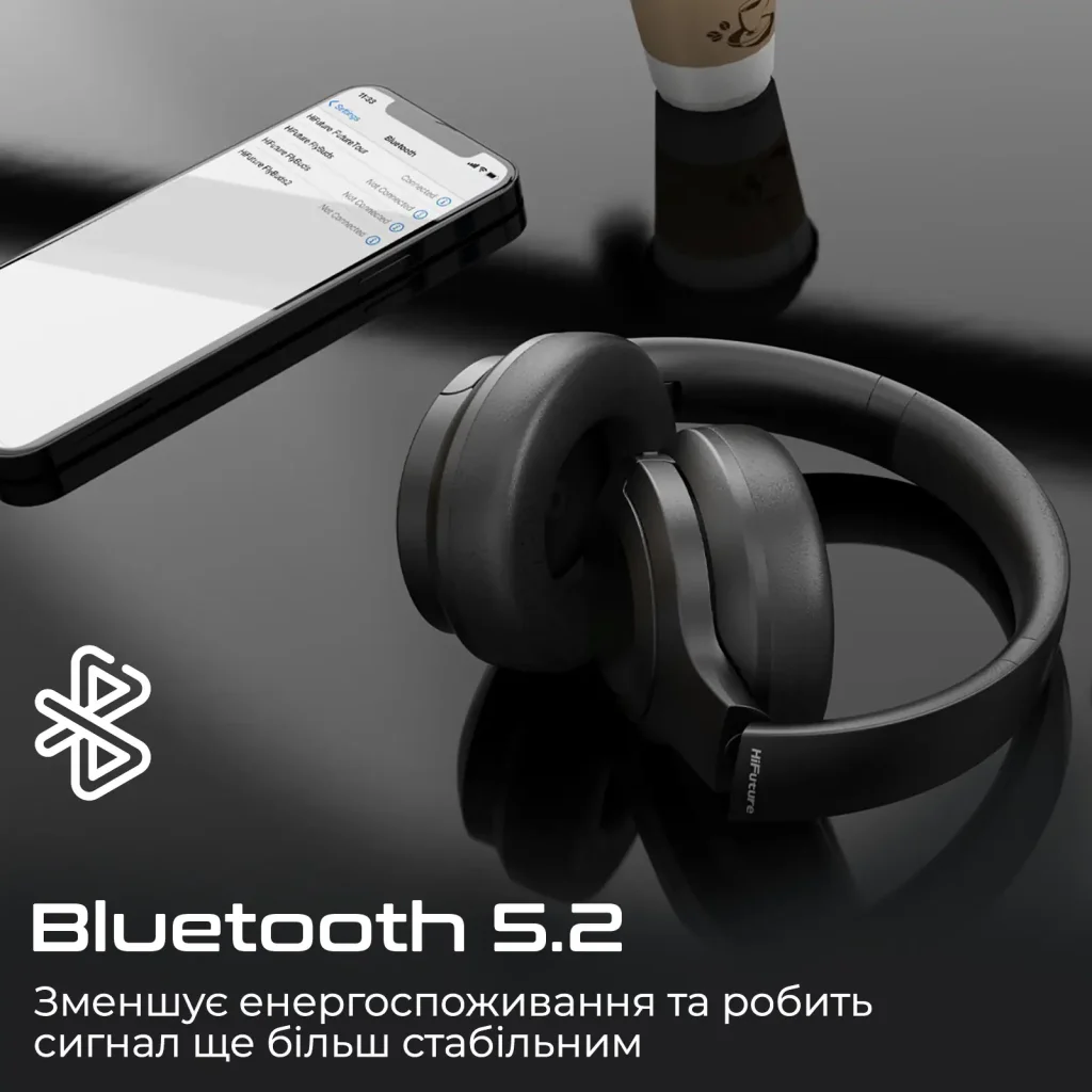 Bluetooth-гарнітура HiFuture FutureTour Black (futuretour.black) UA