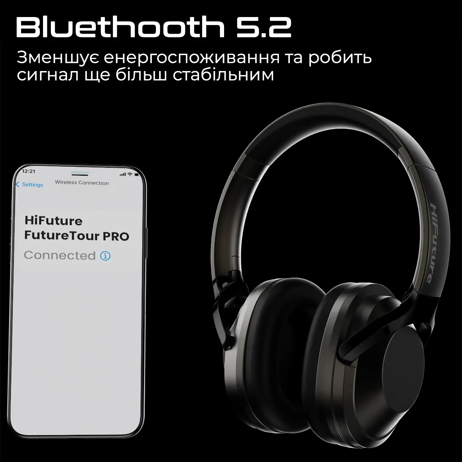Bluetooth-гарнитура HiFuture FutureTourPro Black (futuretourpro.black) UA