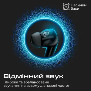Bluetooth-гарнитура HiFuture SonicBliss Black (sonicbliss.black) UA