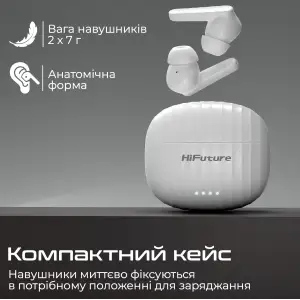 Bluetooth-гарнитура HiFuture SonicBliss Black (sonicbliss.black) UA