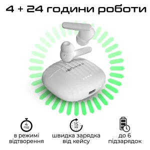 Bluetooth-гарнитура HiFuture SonicBliss White (sonicbliss.white) UA