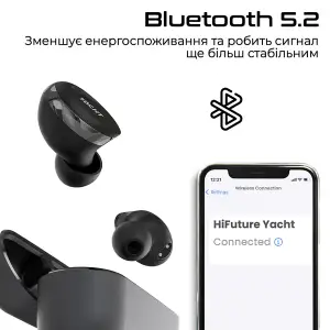 Bluetooth-гарнитура HiFuture Yacht Black/Gold (yacht.blackgold) UA