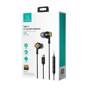 Гарнитура Usams EP-43 USB-C Black (HSEP4301) UA