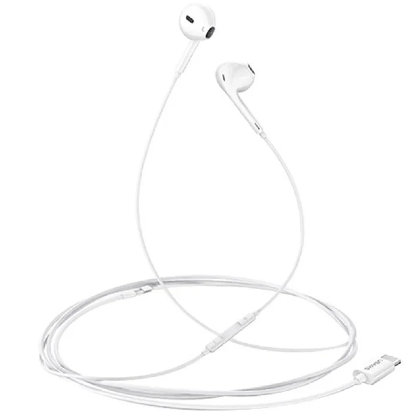 Гарнітура Usams EP-34 USB-C White (HSEP3401) UA
