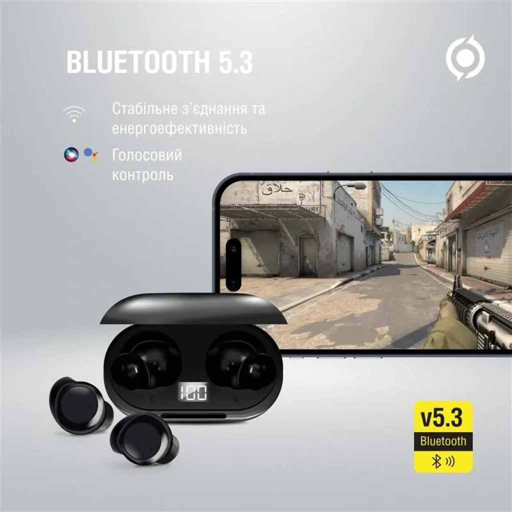 Bluetooth-гарнітура Piko TWS-MusicBox Black (1283126583414) UA