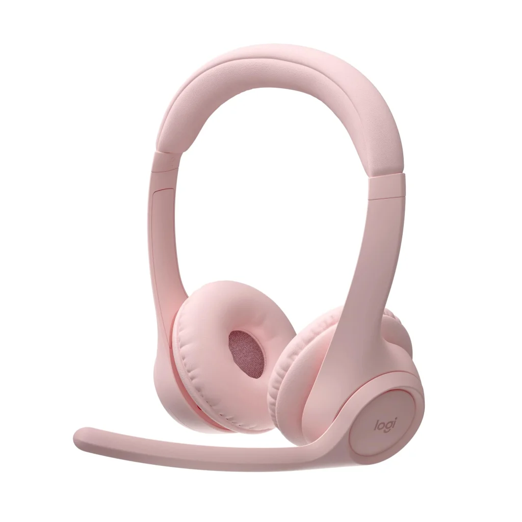 Bluetooth-гарнитура Logitech Zone 300 Wireless Rose (981-001412) UA