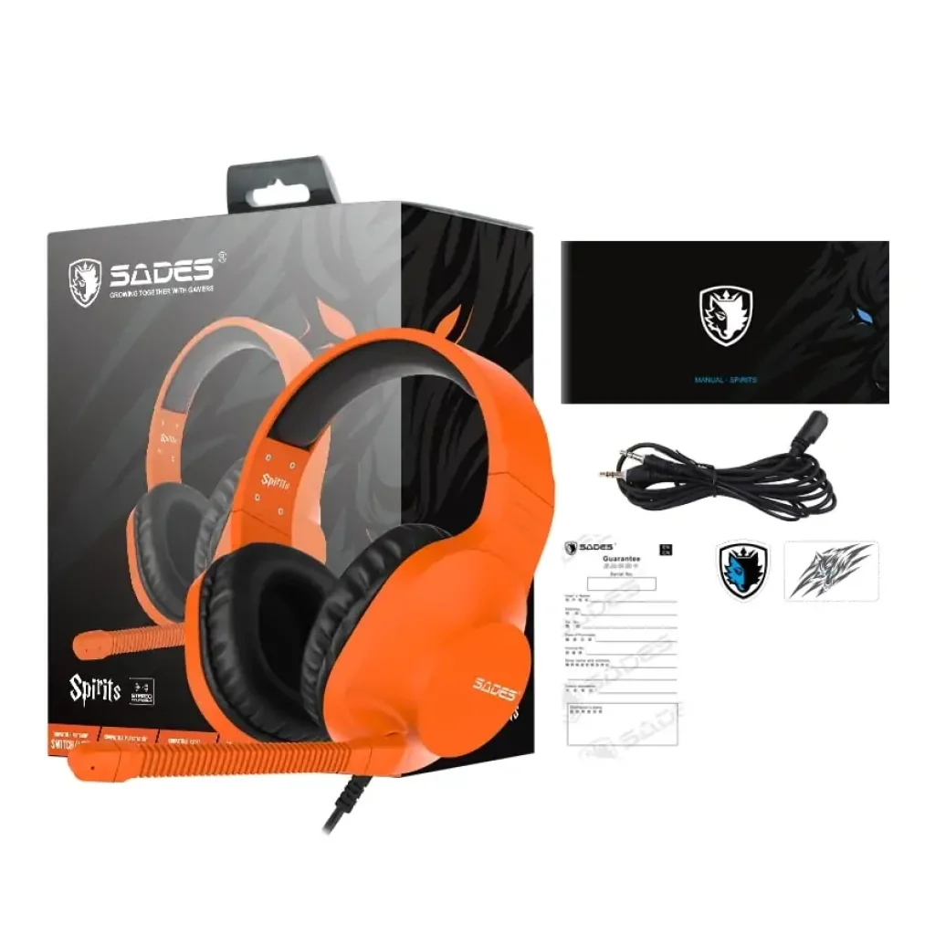 Гарнітура Sades SA-721 Spirits Orange (sa721orj) UA